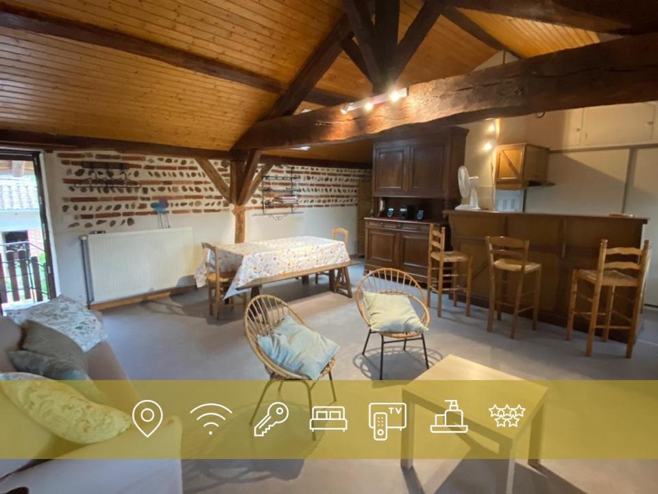 Philoufleur - Gite Restaure En Campagne Chaneins Экстерьер фото